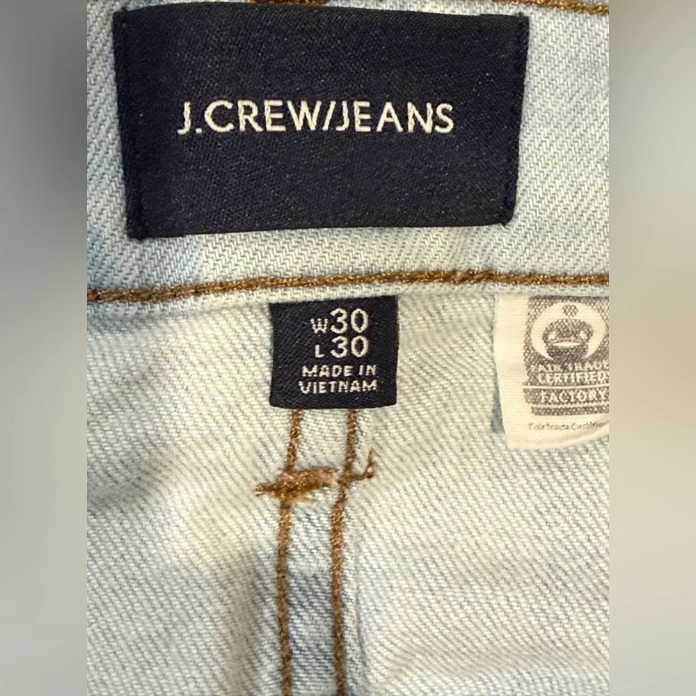 J. Crew Men's Faded Blue Skinny Jeans